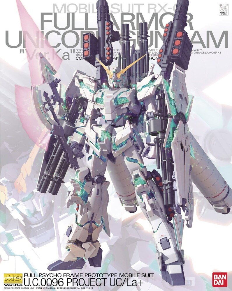 MG 1/100 FULL ARMOR UNICORN GUNDAM VER KA - Nº 150