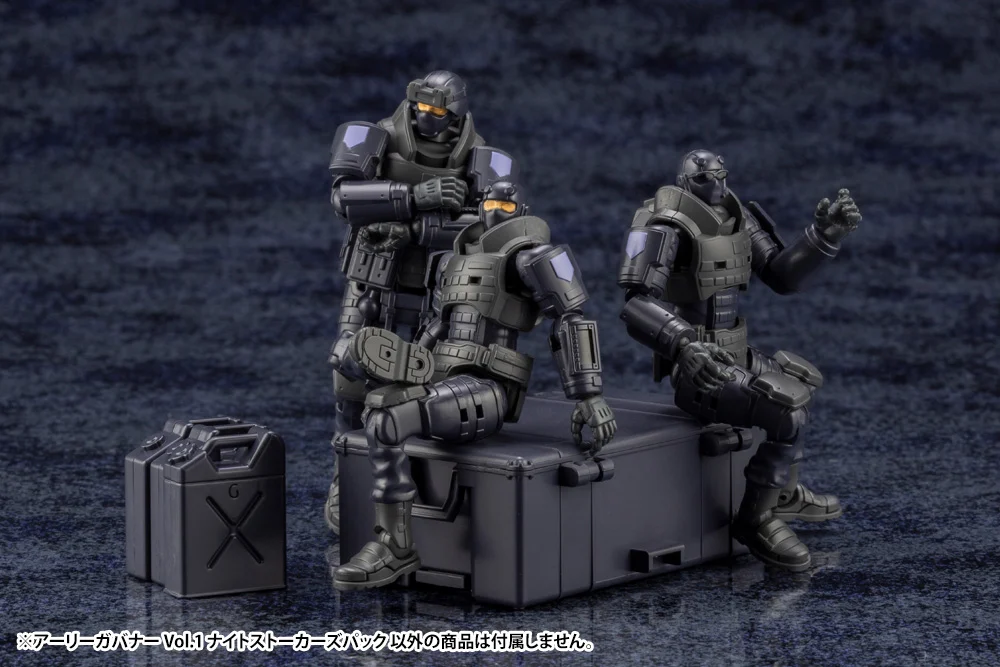 HEXA GEAR 1/24 GOVERNOR EARLY GOVERNOR VOL 1 NIGHT STALKERS PACK - Imagen 6