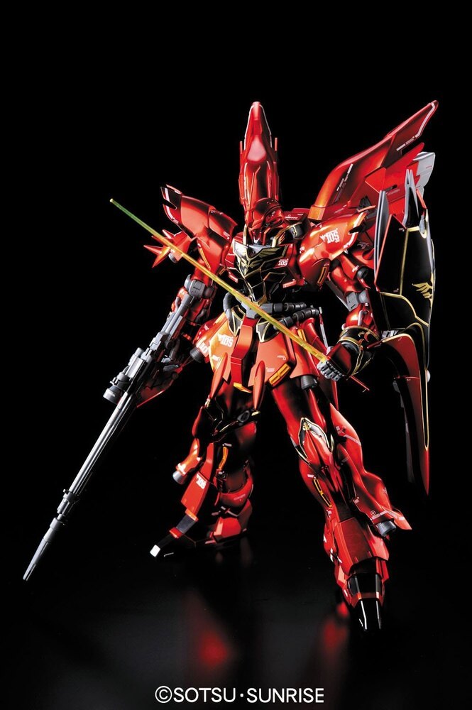 MG 1/100 MSN-06S SINANJU VER KA TITANIUM FINISH - Nº P-SVKTF - Imagen 20
