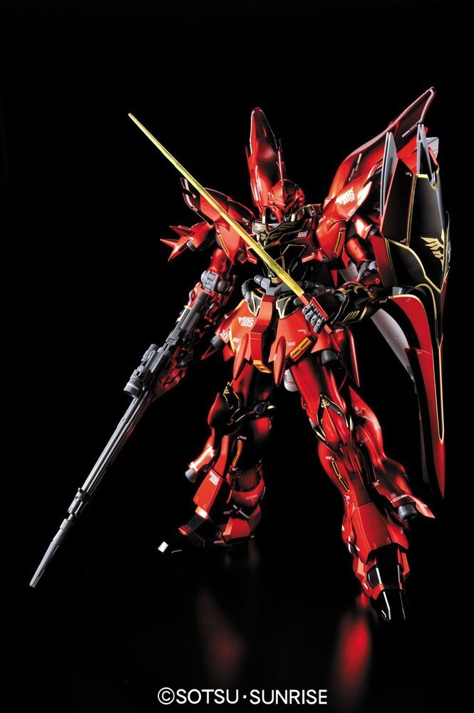MG 1/100 MSN-06S SINANJU VER KA TITANIUM FINISH - Nº P-SVKTF - Imagen 4