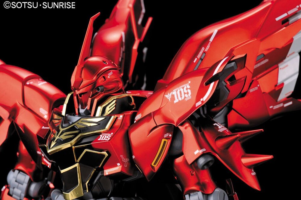 MG 1/100 MSN-06S SINANJU VER KA TITANIUM FINISH - Nº P-SVKTF - Imagen 7