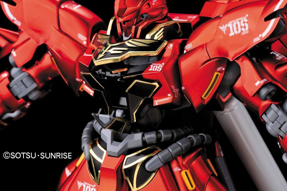 MG 1/100 MSN-06S SINANJU VER KA TITANIUM FINISH - Nº P-SVKTF - Imagen 9