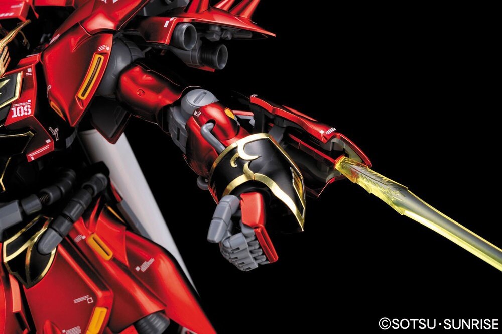 MG 1/100 MSN-06S SINANJU VER KA TITANIUM FINISH - Nº P-SVKTF - Imagen 11