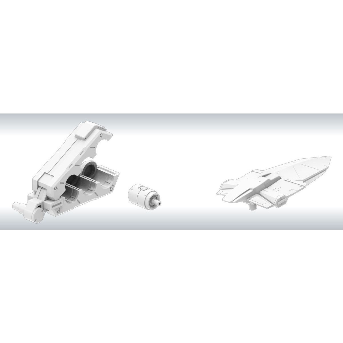 BUILDERS PARTS HD MS FUNNEL 01 (WHITE) - Imagen 3