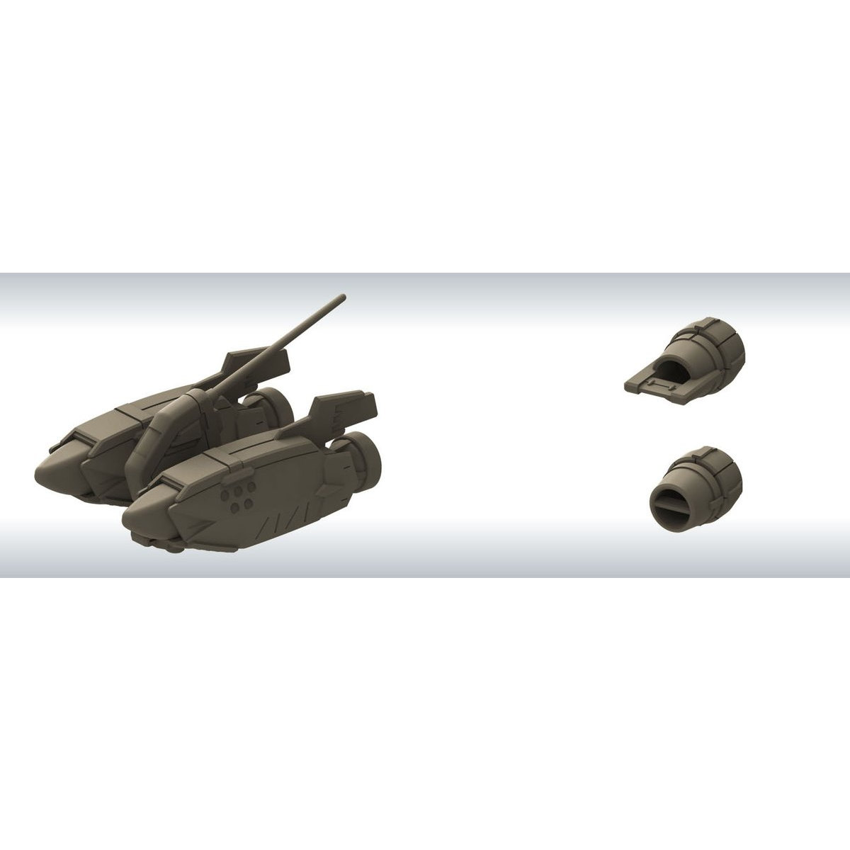 BUILDERS PARTS HD MS MARINE 01 (MECHANIC COLOR) - Imagen 3