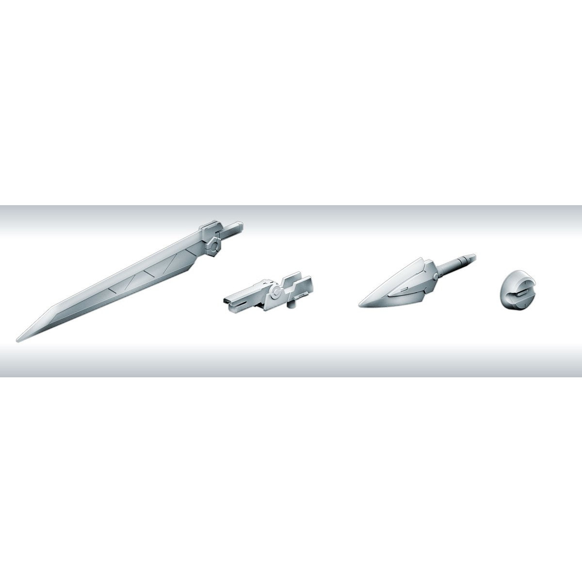 BUILDERS PARTS HD MS SWORD 01 (IRON METALLIC) - Imagen 3