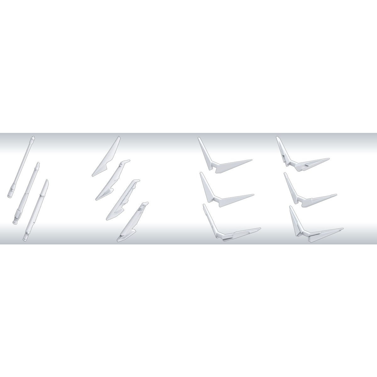BUILDERS PARTS HD MS BLADE 01 (WHITE) - Imagen 3