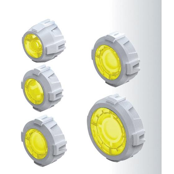 BUILDERS PARTS HD MS SIGHT LENS 01 (YELLOW) - Imagen 3