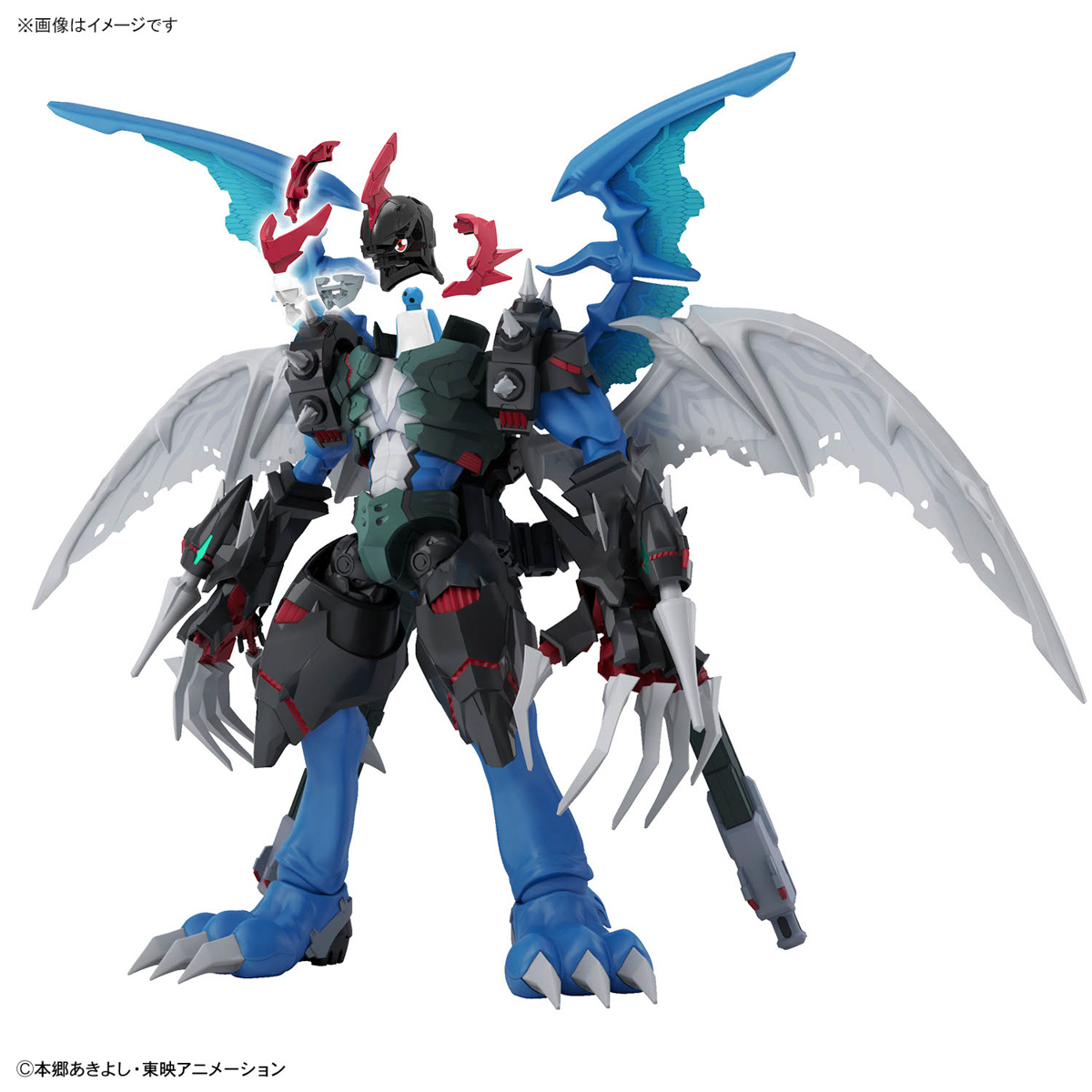 DIGIMON PAILDRAMON FIGURE RISE AMPLIFIED - Imagen 8