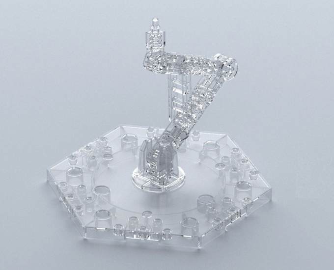 ACTION BASE 5 (CLEAR COLOR) - 1/144 - 1/100 - Imagen 3