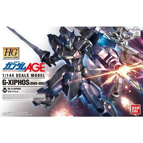 HG GUNDAM AGE 1/144 G-XIPHOS - Nº 34