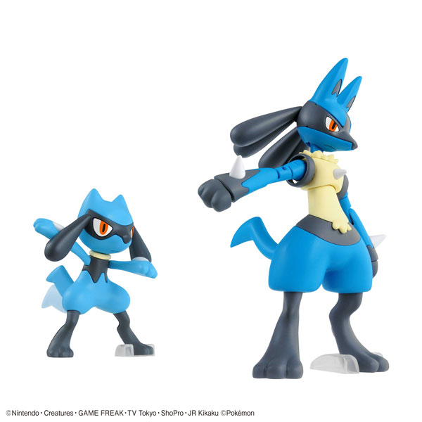 POKEMON PLAMO RIOLU & LUCARIO - Nº 44 - Imagen 2