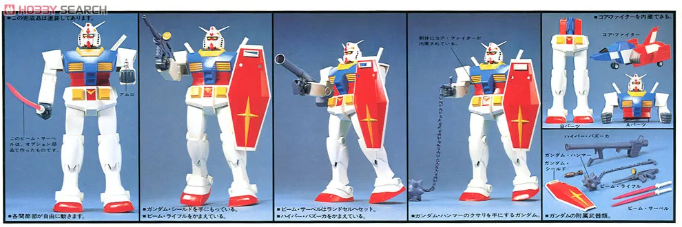 VINTAGE MSG 1/60 RX-78-2 GUNDAM - Nº 01 - Imagen 3