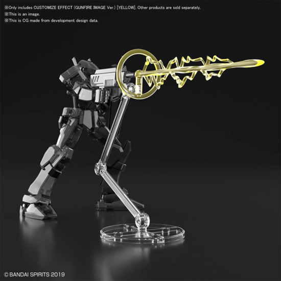 30MM 1/144 CUSTOMIZE EFFECT (GUNFIRE IMAGE VER) YELLOW - Nº 01 - Imagen 10