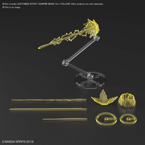 30MM 1/144 CUSTOMIZE EFFECT (GUNFIRE IMAGE VER) YELLOW - Nº 01 - Imagen 12