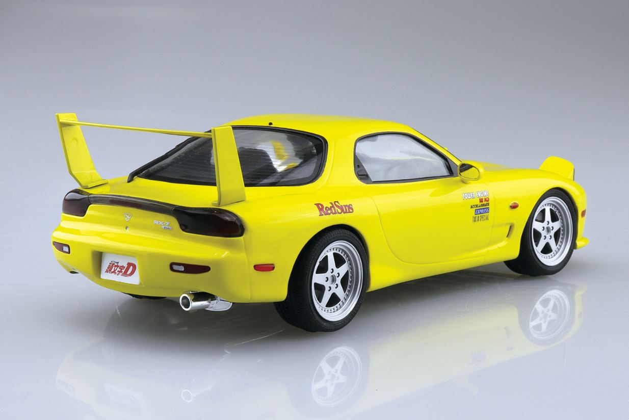 INITIAL D 1/24 TAKAHASHI KEISUKE FD3S RX-7 (MAZDA) Nº I-5 (PREPAINTED) - Imagen 2