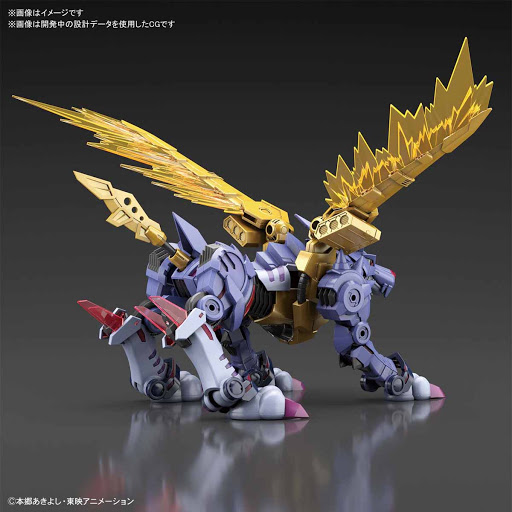 DIGIMON METALGARURUMON FIGURE RISE AMPLIFIED - Imagen 13