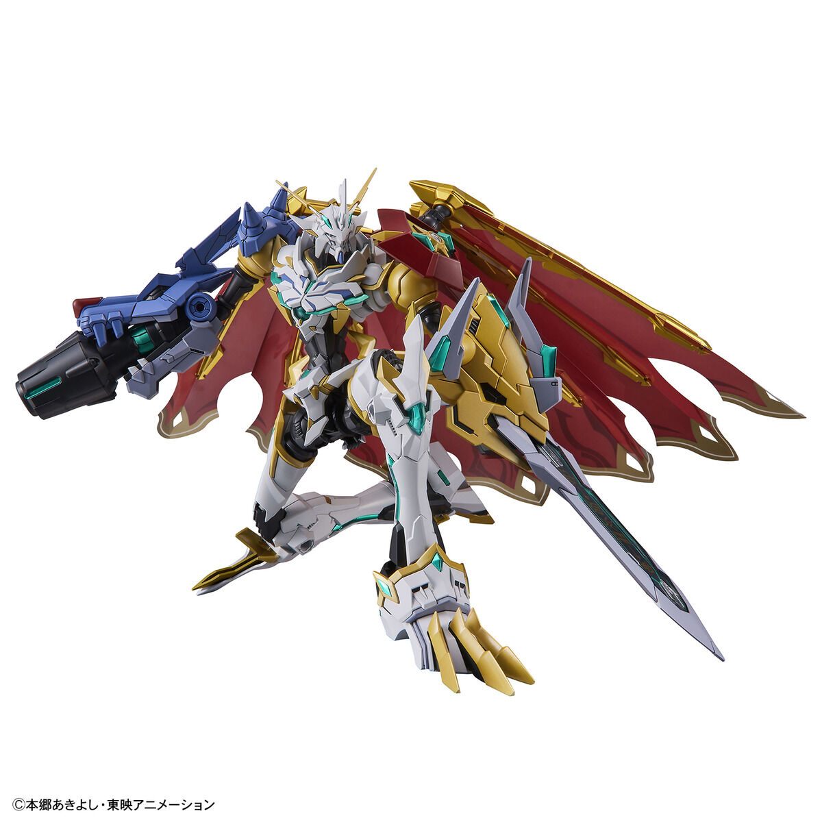 DIGIMON OMEGAMON X-ANTIBODY FIGURE RISE AMPLIFIED - Imagen 11
