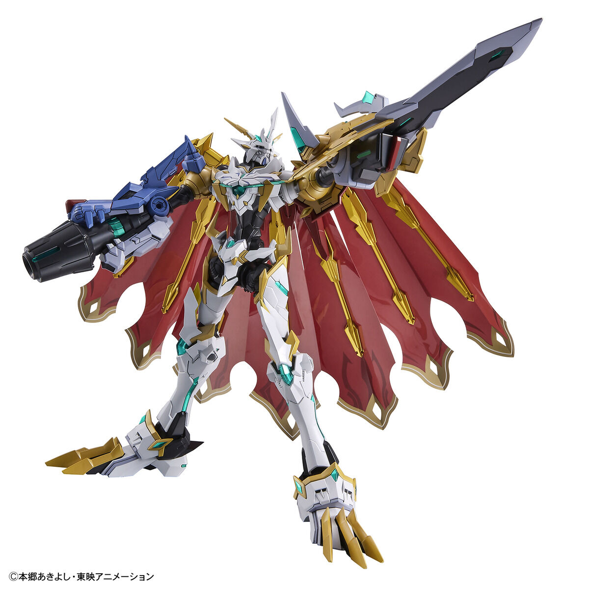 DIGIMON OMEGAMON X-ANTIBODY FIGURE RISE AMPLIFIED - Imagen 10