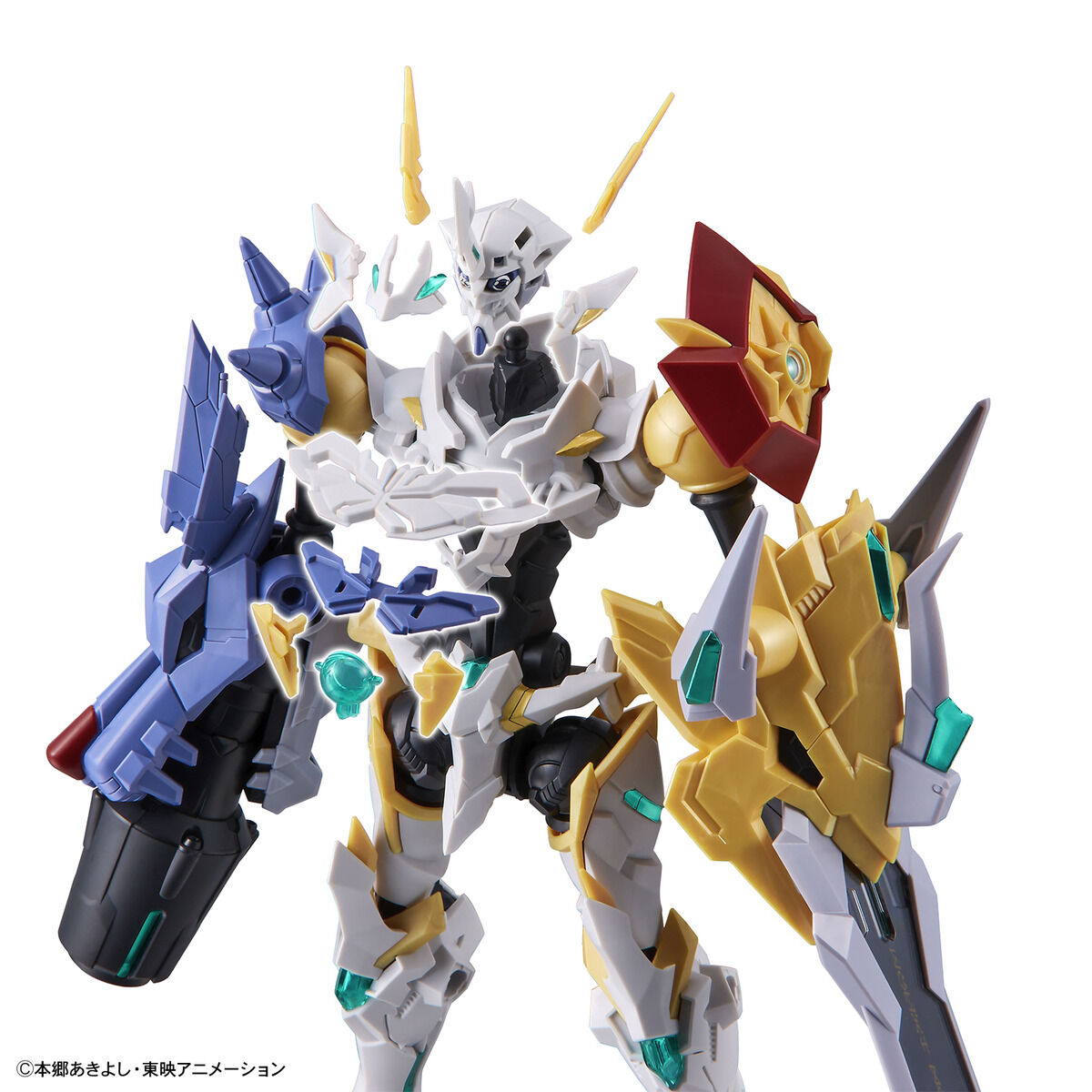 DIGIMON OMEGAMON X-ANTIBODY FIGURE RISE AMPLIFIED - Imagen 12
