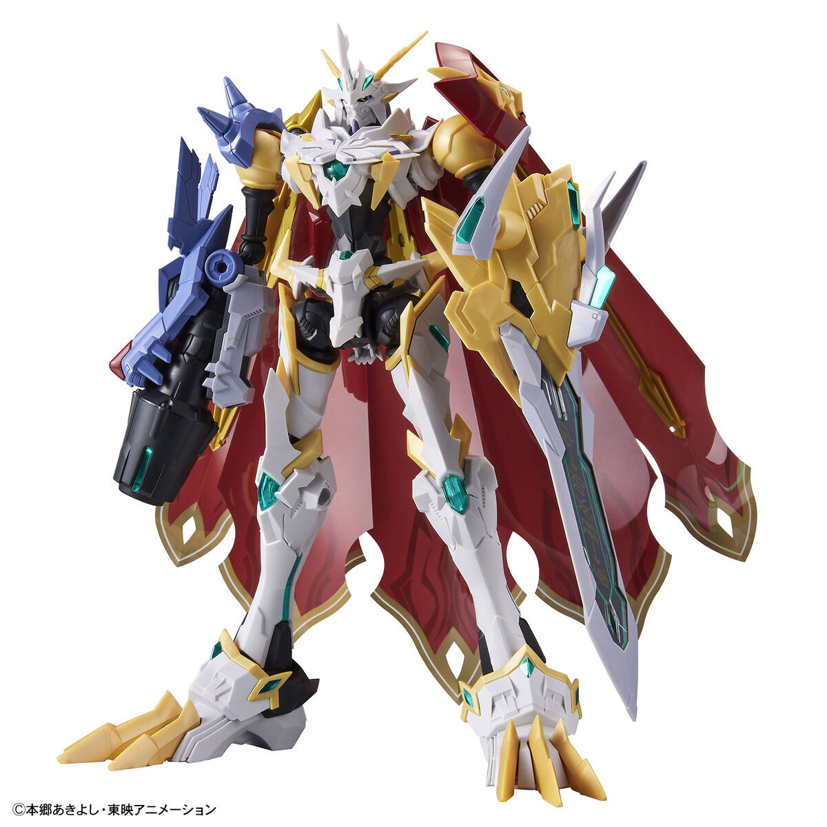 DIGIMON OMEGAMON X-ANTIBODY FIGURE RISE AMPLIFIED - Imagen 13