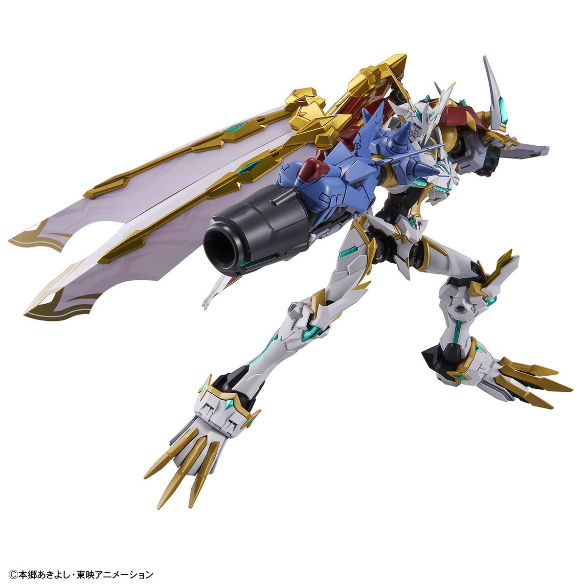 DIGIMON OMEGAMON X-ANTIBODY FIGURE RISE AMPLIFIED - Imagen 14