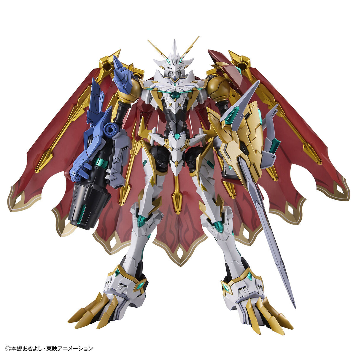 DIGIMON OMEGAMON X-ANTIBODY FIGURE RISE AMPLIFIED - Imagen 18
