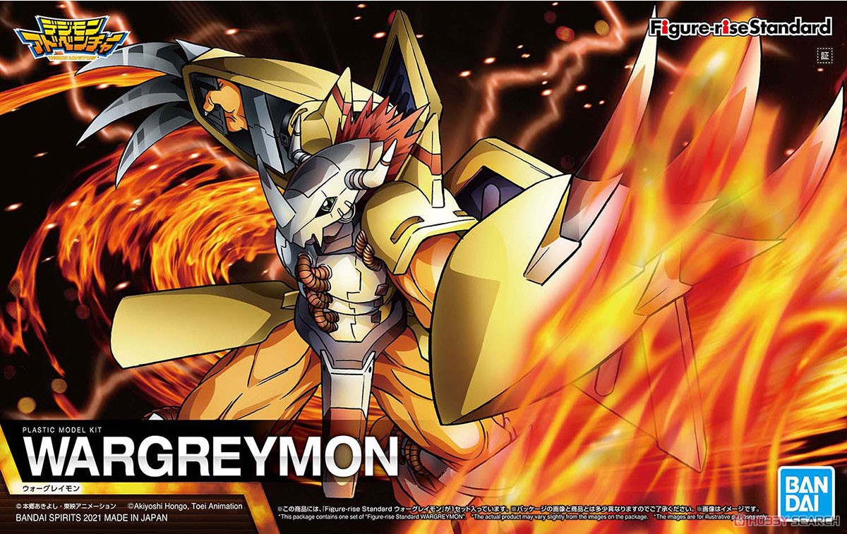 DIGIMON WARGREYMON FIGURE RISE STANDARD