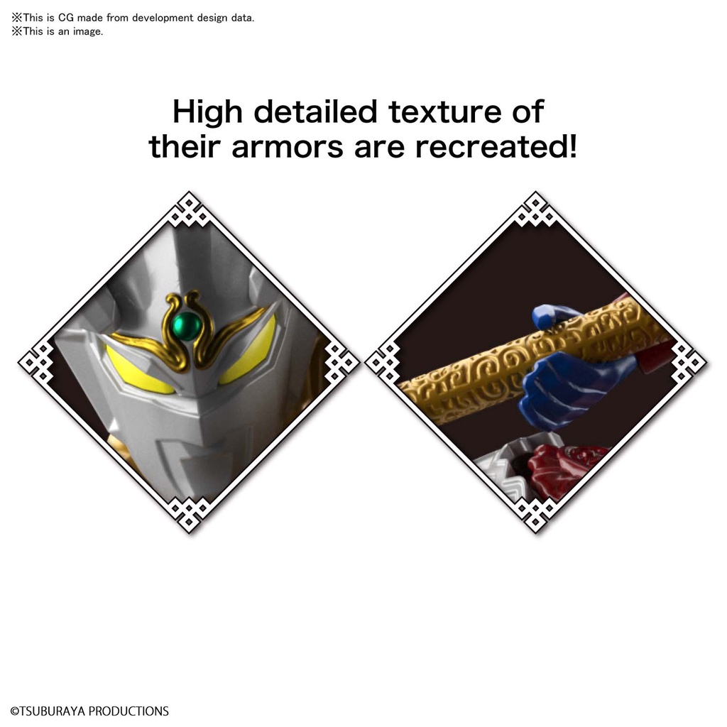 ENTRY GRADE ULTRAMAN ZERO WUKONG ARMOUR - Nº 1 - Imagen 5