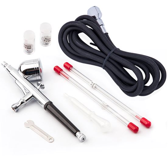 FENGDA FE-13OK DOUBLE-ACTION AIRBRUSH GUN SET - Imagen 3