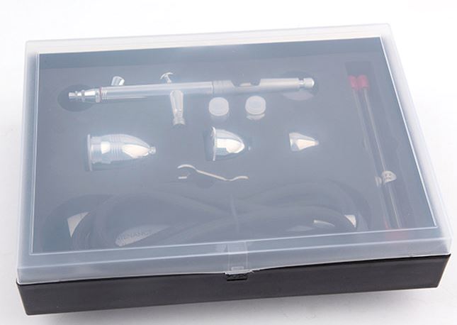 FENGDA FE-183K DOUBLE ACTION AIRBRUSH GUN SET - Imagen 4