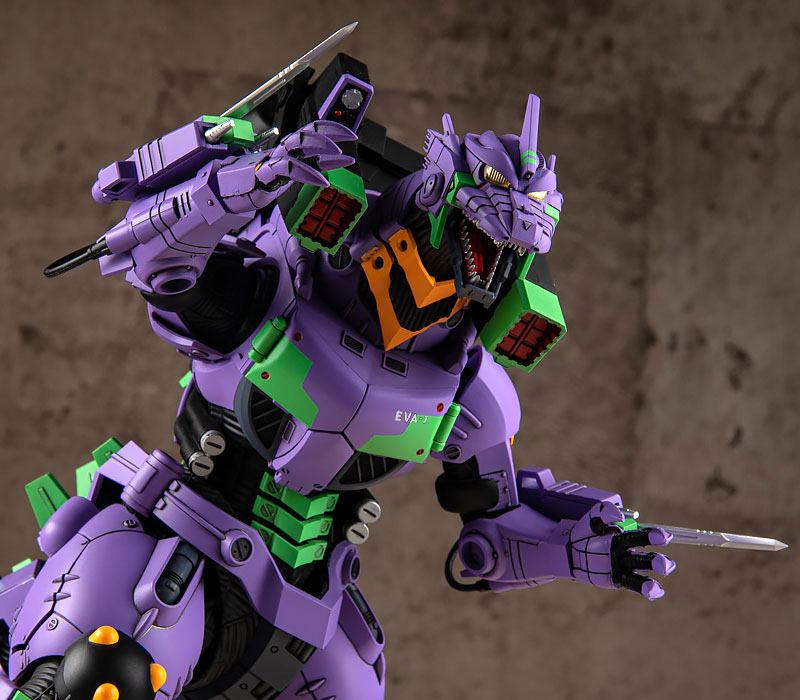 GODZILLA KIRYU EVA UNIT-01 COLOR VER AOSHIMA EVANGELION - Imagen 2