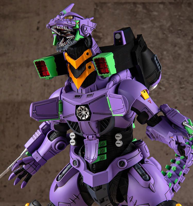 GODZILLA KIRYU EVA UNIT-01 COLOR VER AOSHIMA EVANGELION - Imagen 3