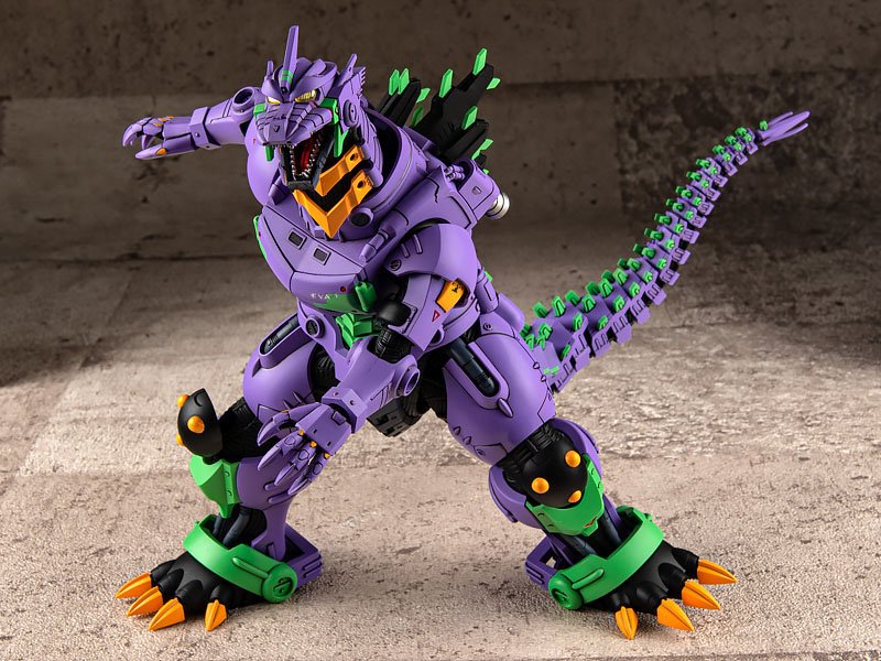 GODZILLA KIRYU EVA UNIT-01 COLOR VER AOSHIMA EVANGELION - Imagen 6