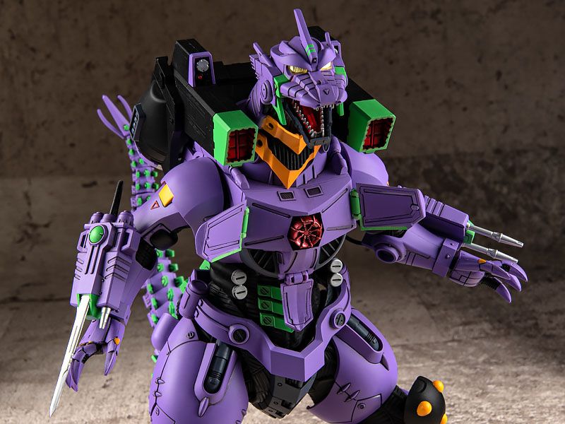 GODZILLA KIRYU EVA UNIT-01 COLOR VER AOSHIMA EVANGELION - Imagen 16