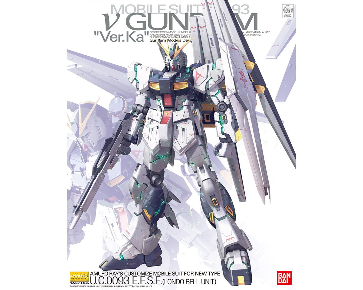 MG 1/100 RX-93 NU GUNDAM VER KA - Nº 163 - Imagen 12