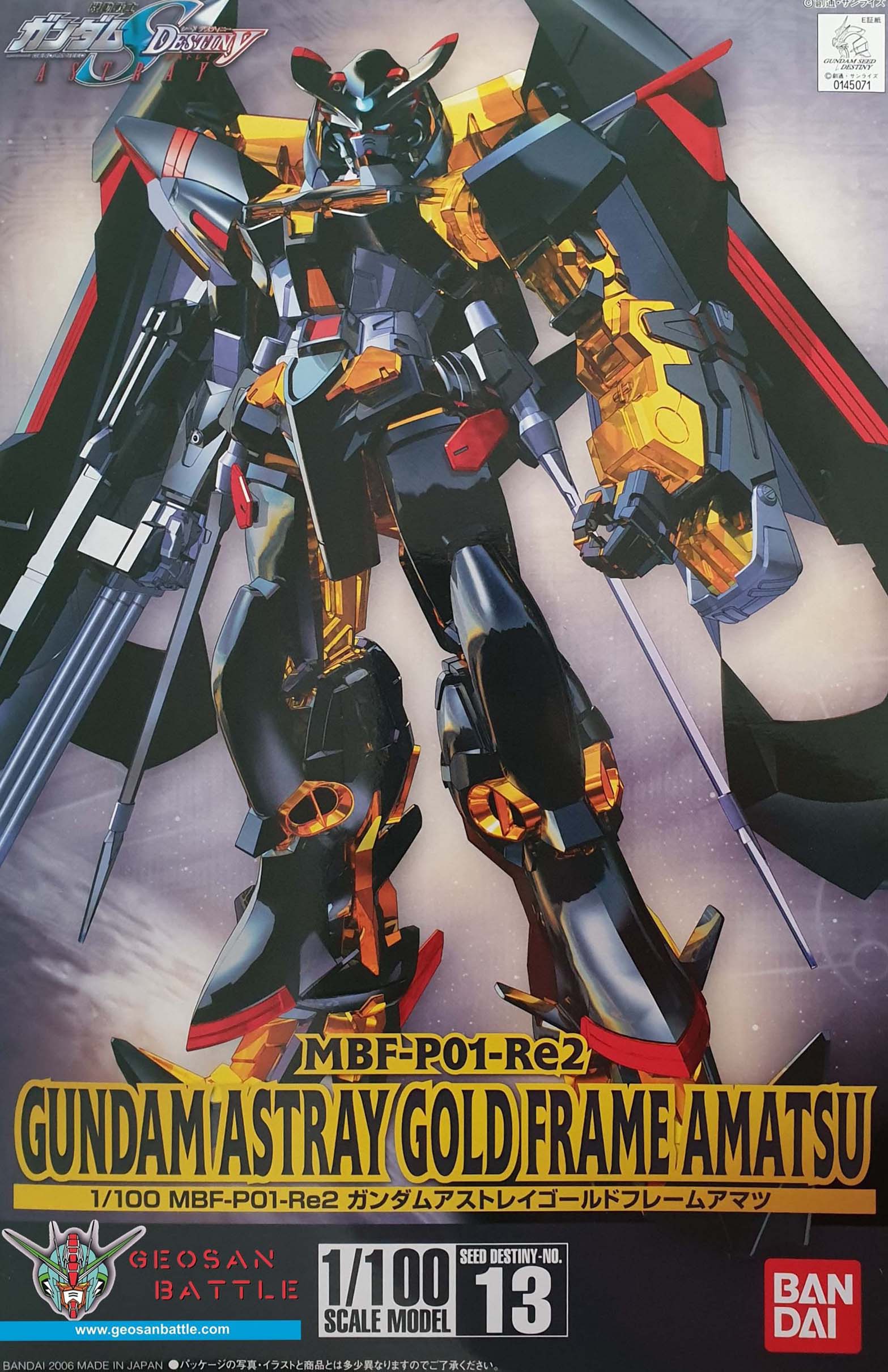 GUNDAM SEED 1/100 GUNDAM ASTRAY GOLD FRAME AMATSU - Nº 13