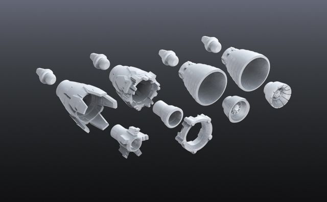 Gundam Builders Parts MS Vernier 01 1/144 - Imagen 3