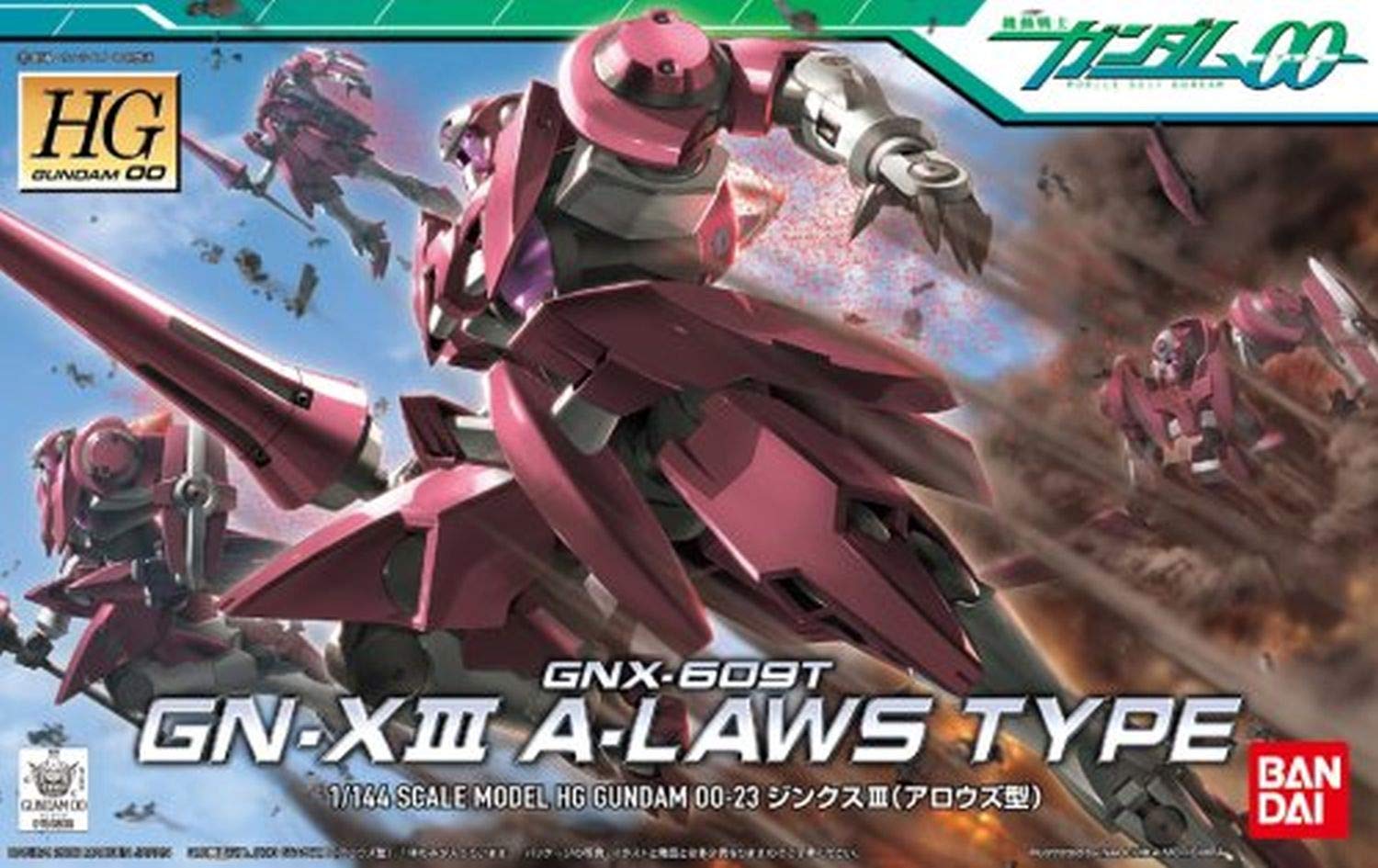 HG GUNDAM 00 1/144 GN-X III A-LAWS TYPE - Nº 23