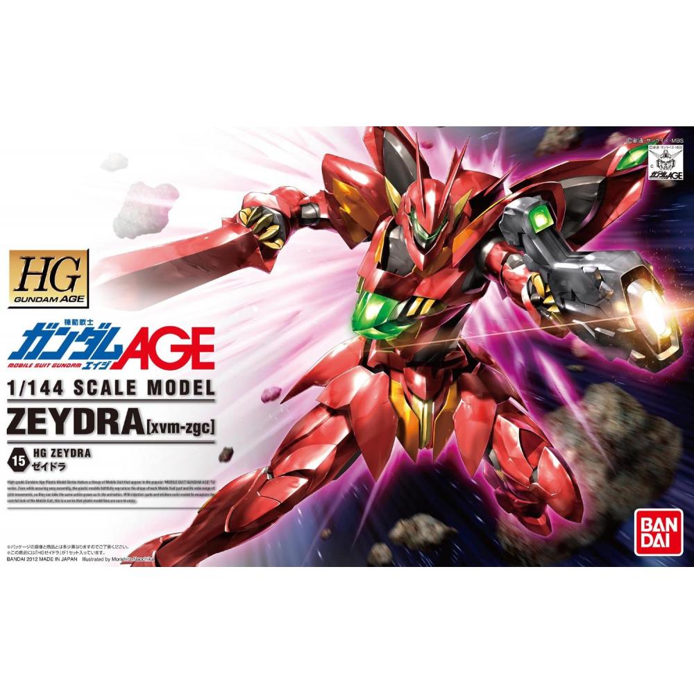HG GUNDAM AGE 1/144 ZEYDRA - Nº 15 - Imagen 12