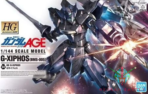 HG GUNDAM AGE 1/144 G-XIPHOS - Nº 34 - Imagen 4