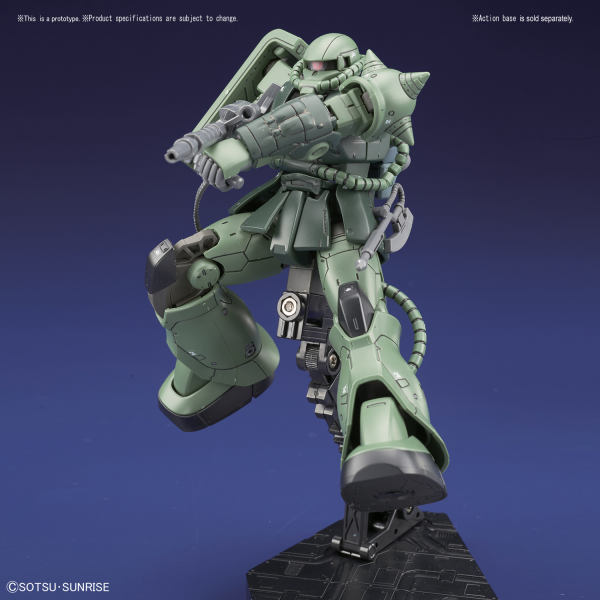 HG GUNDAM THE ORIGIN 1/144 MS-06C ZAKU II TYPE C / TYPE C-5 - Nº 016 - Imagen 15