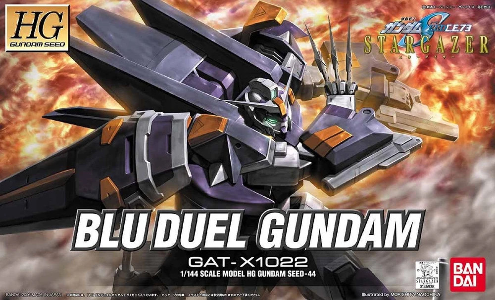 HG GUNDAM SEED 1/144 BLU DUEL - Nº 44