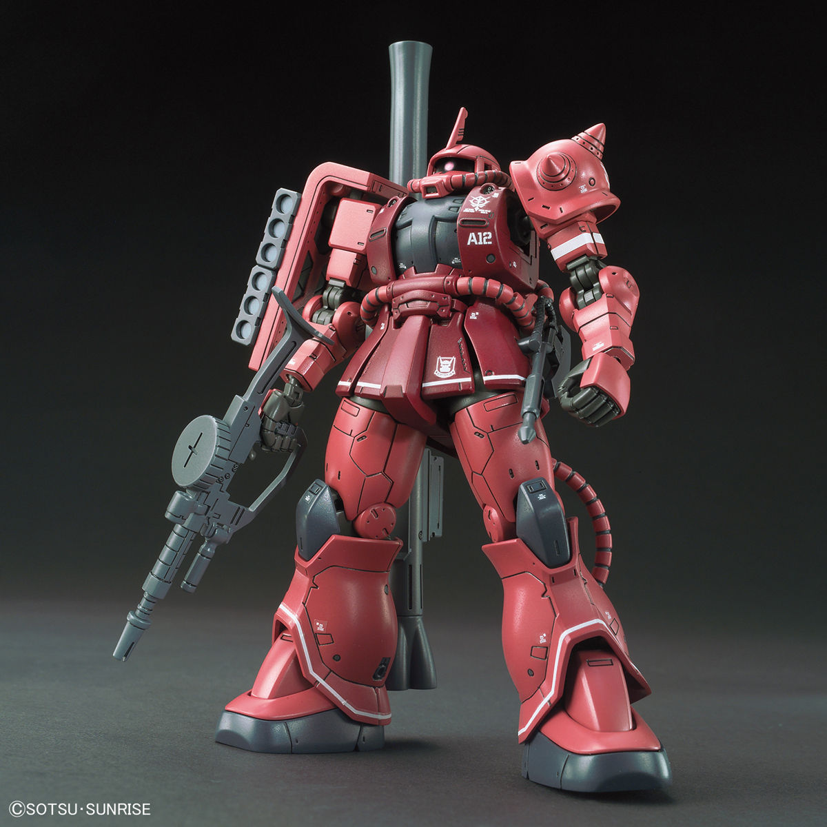 HG GUNDAM THE ORIGIN 1/144 MS-06S ZAKU II RED COMET VER - Nº 024 - Imagen 10