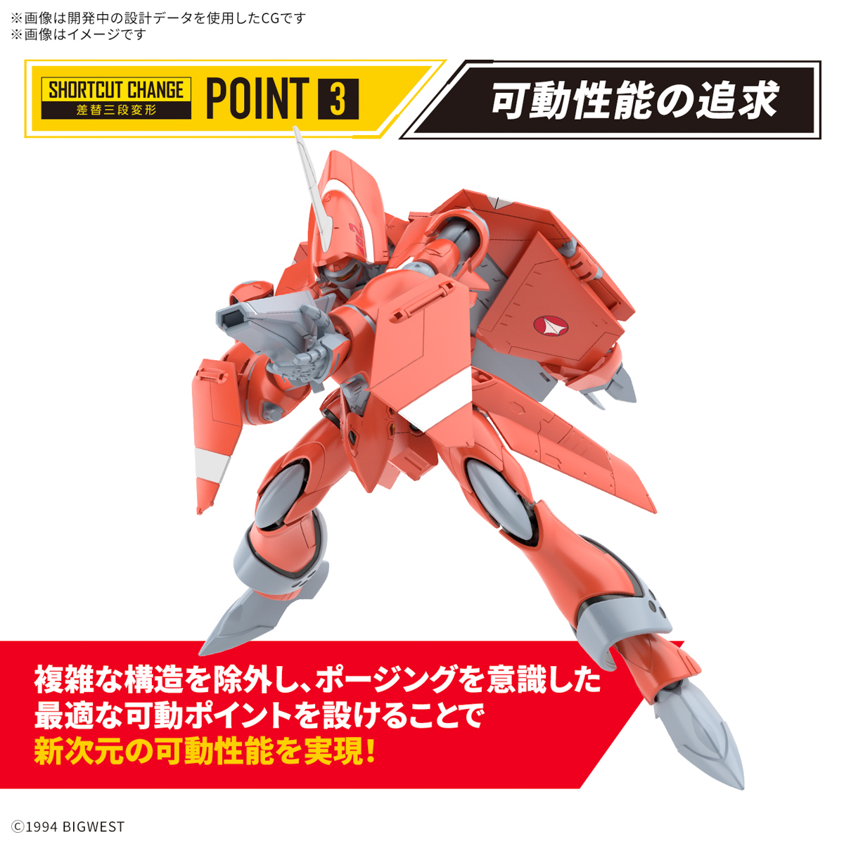 HG 1/100 MACROSS VF-22S STURMVOGEL II (MILIA FALLYNA) - Imagen 16