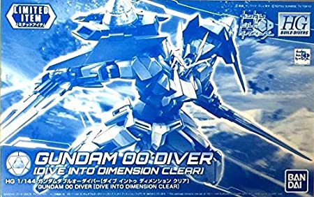 HGBD 1/144 LIMITED EDITION GUNDAM 00 DIVER DIVE INTO DIMENSION CLEAR
