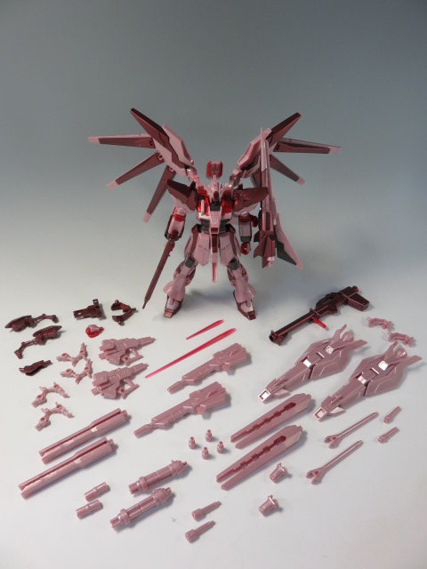 HGBF 1/144 HI NU VRABE CRIMSON COMET - Imagen 3