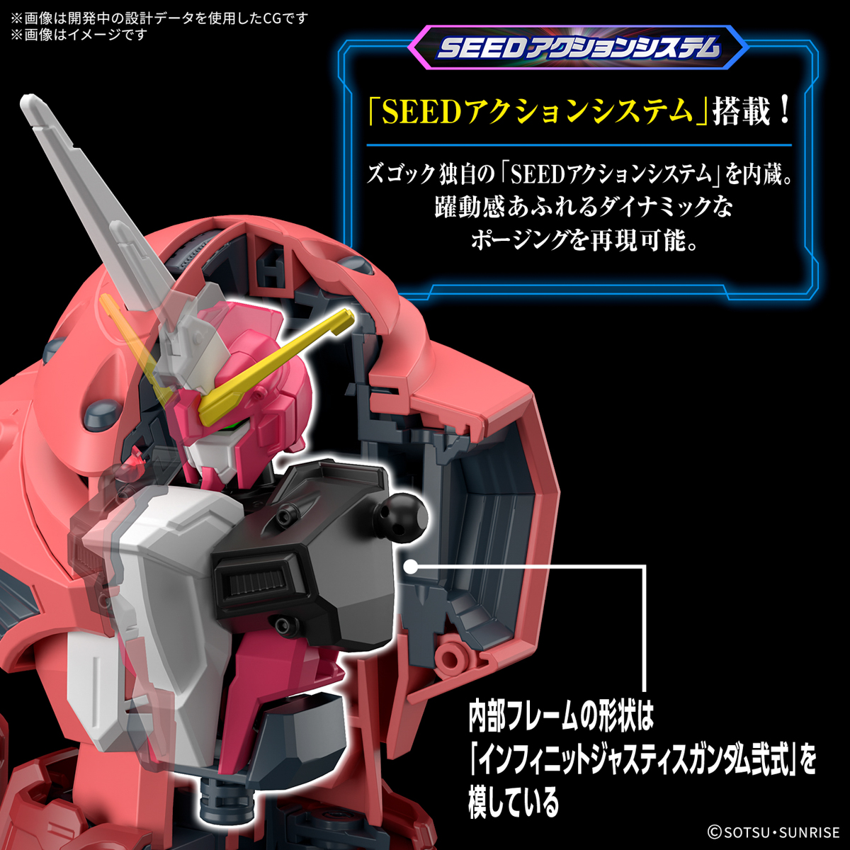 HGCE 1/144 Z'GOK (SEED FREEDOM VER) - Nº 269 - Imagen 13