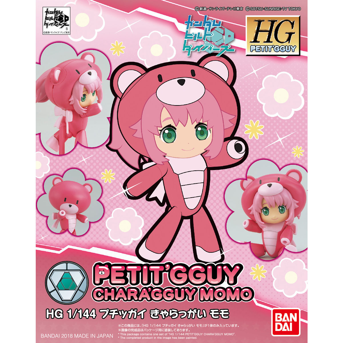 HGPG 1/144 PETIT’GGUY CHARA'GGUY MOMO – Nº 20