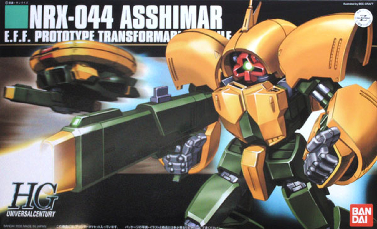 HGUC 1/144 NRX-044 ASSHIMAR - Nº 054 - Imagen 7